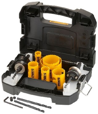 Zestaw pi otwornic DeWalt Zestaw BIM Extreme z 10 elementami