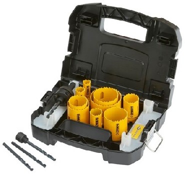 Zestaw pi otwornic DeWalt Zestaw BIM Extreme z 13 elementami 16-64 mm