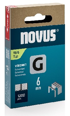 Zszywki Novus Zszywki typ G 11/6 - 1200 sztuk