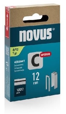 Zszywki Novus Zszywki typ C 4/12 - 1000 sztuk