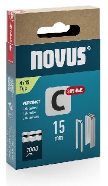 Zszywki Novus Zszywki typ C 4/15 - 1000 sztuk