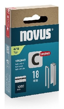 Zszywki Novus Zszywki typ C 4/18 - 1000 sztuk