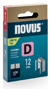 Zszywki Novus Zszywki typ D 53F/12 - 600 sztuk