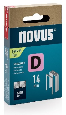 Zszywki Novus Zszywki typ D 53F/14 - 600 sztuk