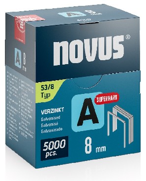 Zszywki Novus Zszywki typ A 53/8 super twarde - 5000 sztuk