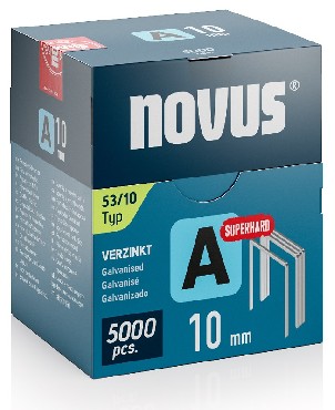 Zszywki Novus Zszywki typ A 53/10 super twarde - 5000 sztuk