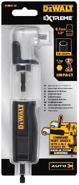 Adapter DeWalt Adapter ktowy HEX na 1/4 cala Extreme Impact 2w1