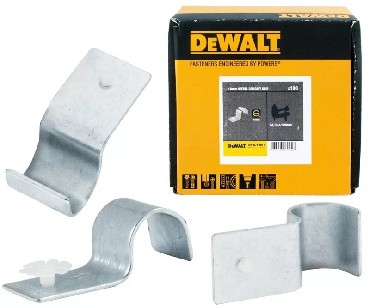 Uchwyty do kabli DeWalt Metalowy uchwyt do kabli 16 mm - 100 sztuk