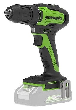 Akumulatorowa wiertarko-wkrtarka Greenworks 24V GD24DD35 BRUSHLESS (bez akumulatora i adowarki)