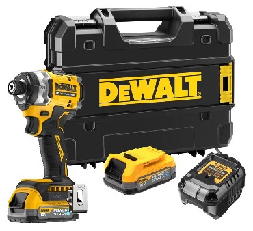 Akumulatorowa zakrtarka udarowa DeWalt DCF860E2T BRUSHLESS - 2 akumulatory POWERSTACK 18V/1.7Ah