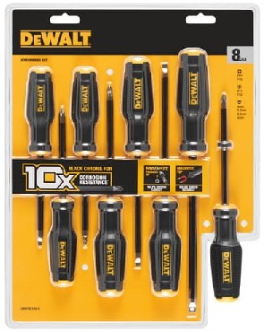 Zestaw wkrtakw DeWalt 8 wkrtakw MAXFIT