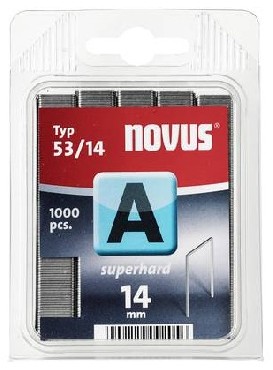 Zszywki Novus Zszywki typ A 53/14 super twarde - 1000 sztuk