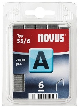 Zszywki Novus Zszywki typ A 53/6 - 2000 sztuk