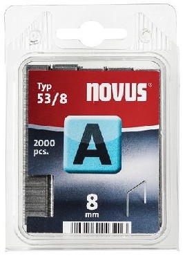 Zszywki Novus Zszywki typ A 53/8 - 2000 sztuk