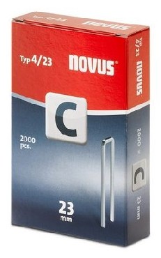 Zszywki Novus Zszywki typ C 4/23 - 2000 sztuk