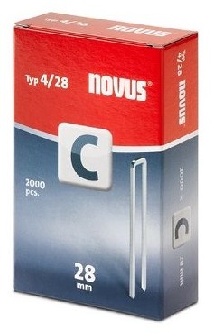Zszywki Novus Zszywki typ C 4/28 - 2000 sztuk