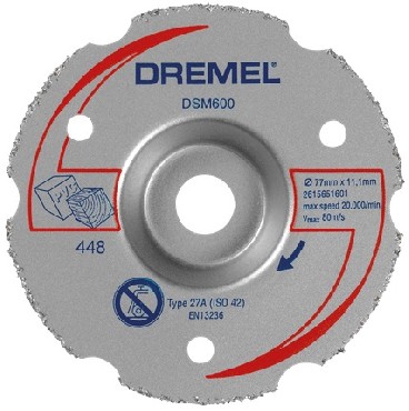 Tarcza uniwersalna Dremel DSM Uniwersalna tarcza do cicia przy powierzchni (DSM600)