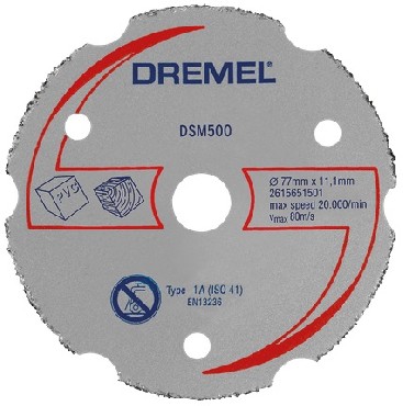 Tarcza uniwersalna Dremel DSM uniwersalna wglikowa tarcza tnca