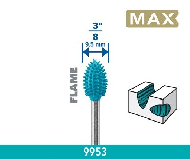 Kocwka do rzebienia MAX Dremel Kocwka do rzebienia typu pomie Power Carving MAX (9953)