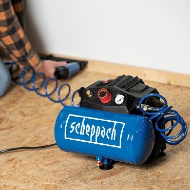 Kompresor Scheppach HC06 6 L + zestaw akcesoriw