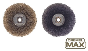 Tarcza polerska MAX EZ SpeedClic Dremel Tarcze polerskie do wykocze MAX EZ SpeedClic ziarnisto 180 i 280 (S511DM)