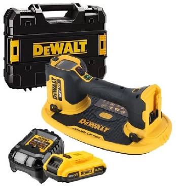 Akumulatorowy podnonik prniowy DeWalt DCE590D1T - 1 akumulator 18V/2.0Ah