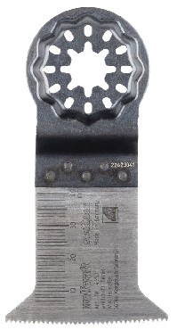 Osprzt do narzdzia wielofunkcyjnego Wolfcraft Brzeszczot wgbny Expert HCS Starlock 65 x 42 x 1.4 mm