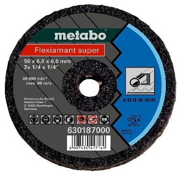 Tarcza tnca Metabo Flexiamant Super 50x6.0x6.0 mm do stali