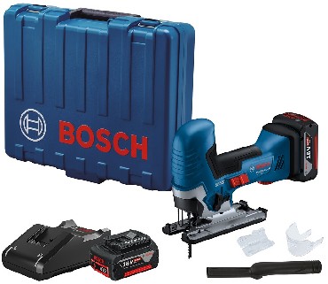 Wyrzynarka akumulatorowa Bosch GST 185-Li - 2 akumulatory GBA 18V/4.0Ah