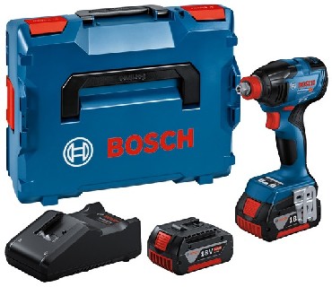 Akumulatorowa zakrtarka udarowa Bosch GDX 18V-210 C - 2 akumulatory 18V/5.0Ah + L-BOXX