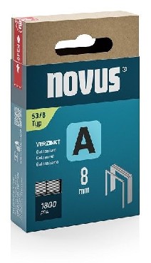 Zszywki Novus Zszywki typ A 53/8 - 1800 sztuk