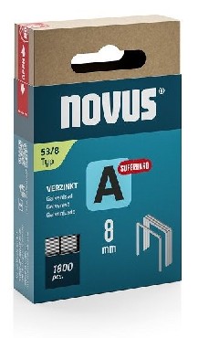 Zszywki Novus Zszywki typ A 53/8 super twarde - 1800 sztuk