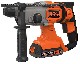 Akumulatorowa moto-wiertarka Black&Decker BCD900D1S - 1 akumulator 18V/2.0Ah
