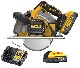 Akumulatorowa pilarka tarczowa rczna DeWalt DCS383H2 BRUSHLESS - 2 akumulatory POWERSTACK 18V/5.0Ah