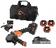 Akumulatorowa szlifierka ktowa Black&Decker BCG6L8D2S BRUSHLESS - 2 akumulatory 18V/2.0Ah