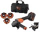 Akumulatorowa szlifierka ktowa Black&Decker BCG6L8F1S BRUSHLESS - 1 akumulator 18V/4.0Ah