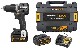 Akumulatorowa wiertarko-wkrtarka udarowa DeWalt DCD85MM2T BRUSHLESS - 2 akumulatory 18V/4.0Ah McLaren F1 TEAM