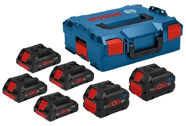 Akumulator Bosch 4x ProCORE 18V 4.0Ah + 2x ProCORE 18V 8.0Ah + L-BOXX 136