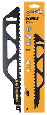 Brzeszczot DeWalt TCT POROTON Cega Cement wknisty 305x12.7 mm
