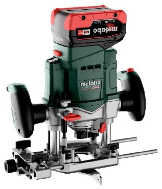 Akumulatorowa frezarka grnowrzecionowa Metabo OFV 18 LTX BL 12 - 2 akumulatory LiHD 18V/5.5Ah + metaBOX