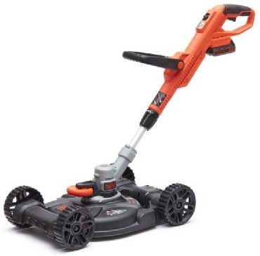 Podkaszarka akumulatorowa Black&Decker STC1820CM - akumulator Li-Ion 18V/2.0Ah + podstawa jezdna
