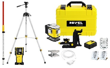 Laser krzyowy Nivel System CL5B Bluetooth + statyw SJJM1EX + czujnik CLS5 + ata LS24