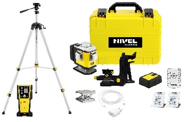 Laser krzyowy Nivel System CL5B Bluetooth + statyw SJJM1EX + czujnik CLS5
