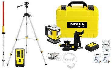 Laser krzyowy Nivel System CL5G Bluetooth + statyw SJJM1EX + czujnik RD800 + ata LS24