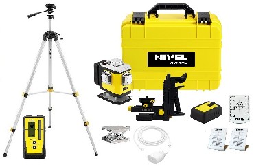 Laser krzyowy Nivel System CL5R Bluetooth + statyw SJJM1EX + czujnik RD800
