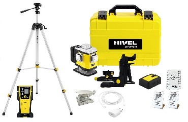 Laser krzyowy Nivel System CL5V Bluetooth + statyw SJJM1EX + czujnik CLS5