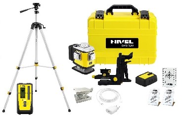 Laser krzyowy Nivel System CL5V Bluetooth + statyw SJJM1EX + czujnik RD800