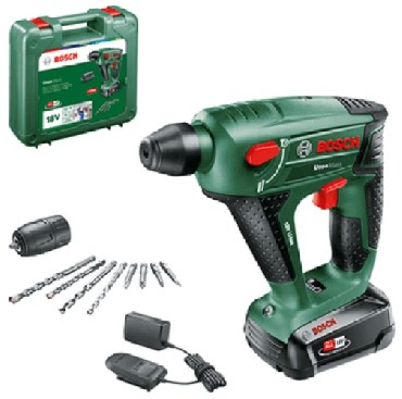 Akumulatorowy mot udarowo-obrotowy Bosch Uneo Maxx - 1 akumulator 18V/2.0Ah + adapter