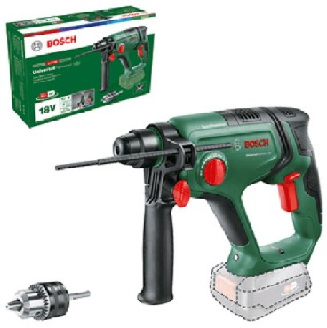 Akumulatorowy mot udarowo-obrotowy Bosch Universal Hammer 18V + adapter (bez akumulatora i adowarki)