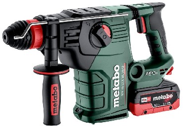 Akumulatorowy mot udarowo-obrotowy Metabo KH 18 LTX BL 35 Q - 2 akumulatory LiHD 18V/5.5Ah + metaBOX
